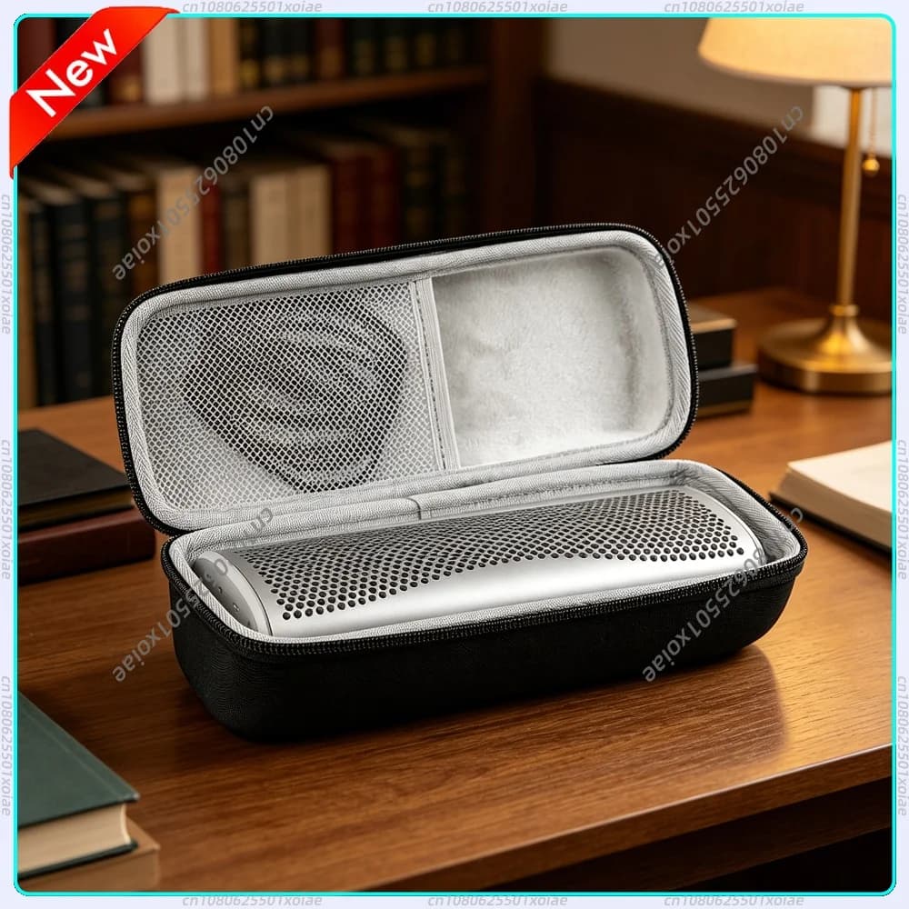 Carrying Case for KEF MUO2 Portable Bluetooth-compatible Speaker Hard Shell Storage Bag Hard Travel Case with Handle