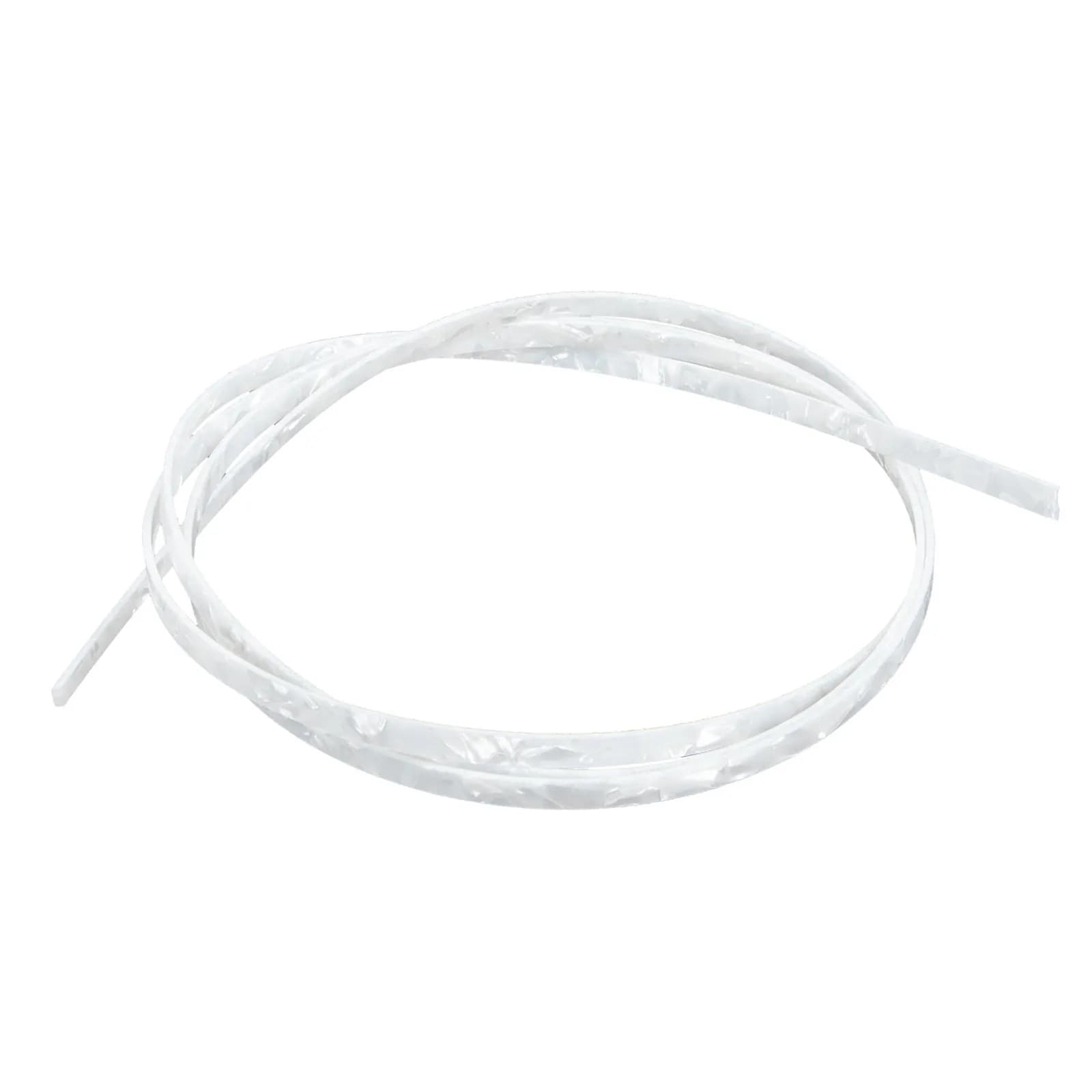 Striscia di Bordatura per Chitarra in ABS Bianco Premium, Elegante Protezione Decorativa per Chitarra Acustica, Classica e Ukulele