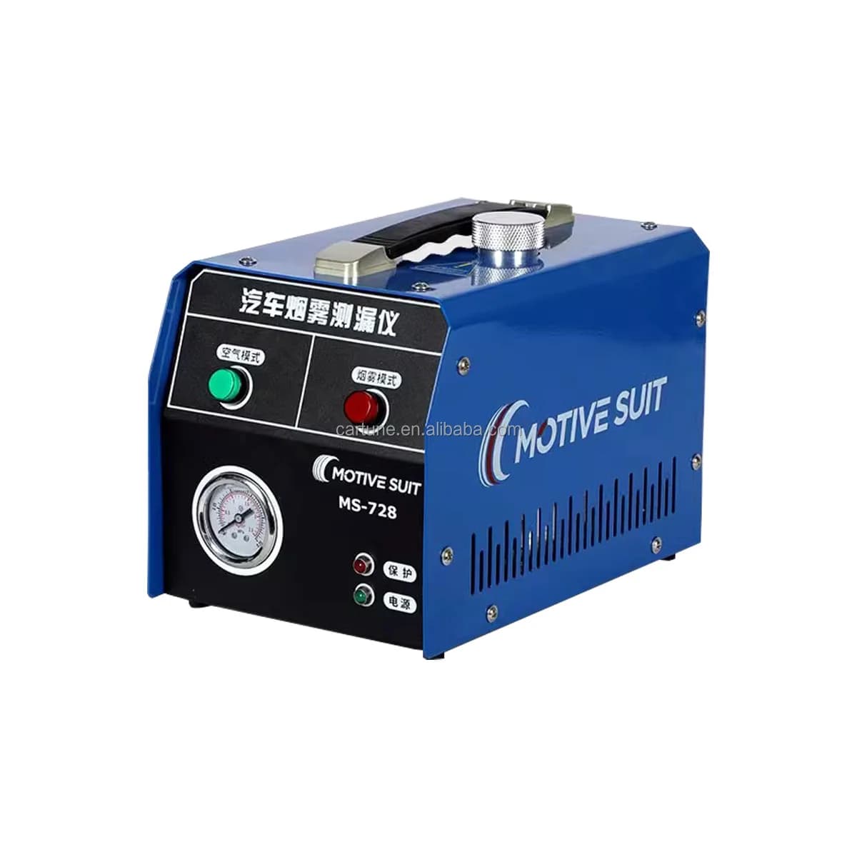 Vendita calda MS-728 Macchina del fumo automobilistica con rilevatore di perdite di pressione dell'aria Rileva l'analizzatore di perdite di fumo del tubo