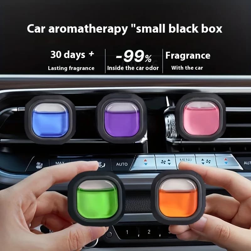 Clip di sfiato per deodorante per auto di lunga durata da 30 giorni - Eliminatore di odori profumati con olio essenziale, 0,14 once ciascuno, sorgente di fragranza non tossica