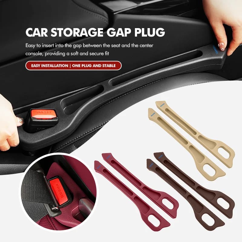 Car Seat Gap Filler Leak Proof Strip Phone Storage Accessories For Recaro