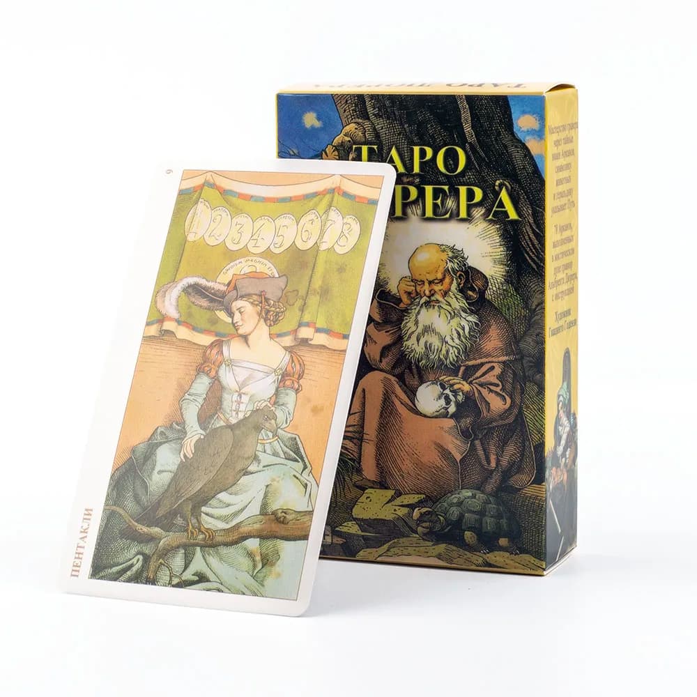 78 pezzi ТАРО ДРЕğ Tarot Durera card Family Party Intrattenimento Giochi da tavolo Strega Gioco di divinazione Mazzi di oracoli