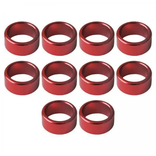 Dove Leg Bands 10mm Metal Bird Ring Reusable Aluminum Tag Clips Pigeon Equipment for Parakeets and Chickens