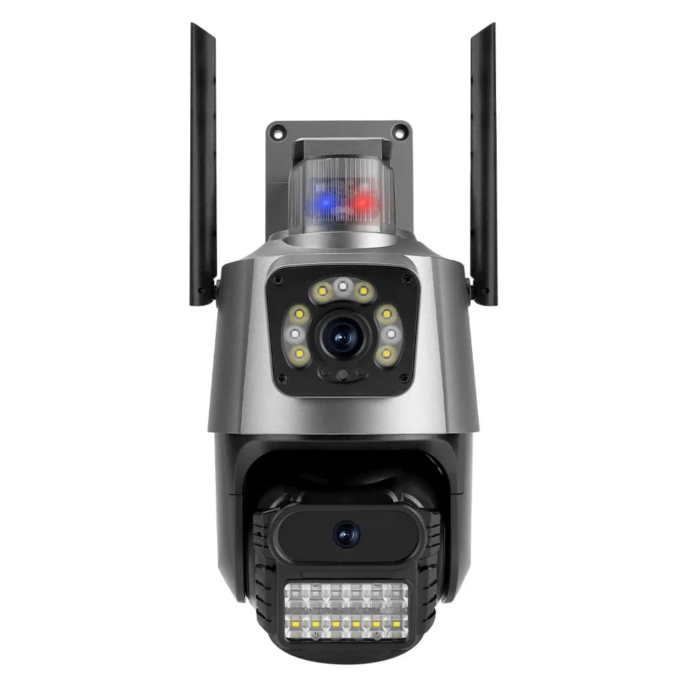 P11 ICSEE binocular ball linkage integrated camera WiFi ball machine no dead angle double screen