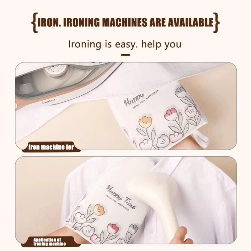 Mini Handheld Ironing Pad 1PC Washable Anti-scald Heat Resistant Iron Board Cover for Home Travel Clothes Ironing