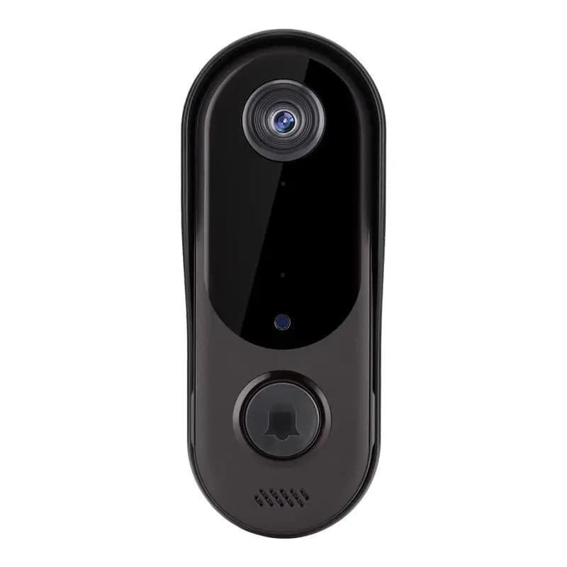 Nuovo Campanello Intelligente ABNR con Telecamera WiFi, Audio Bidirezionale, Visione Notturna per Casa/Ufficio