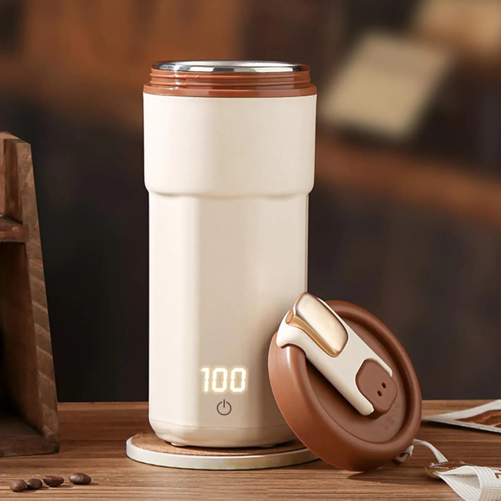 Electric kettle for outdoor cars, insulating cup, camping, travel, small water boiler
