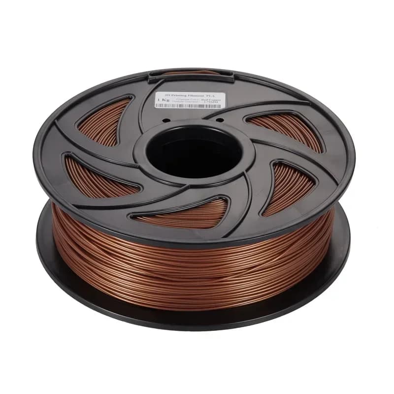 20% metallo + 80% filamento stampante 3D PLA Filamento PLA metallo 1,75 mm Bronzo Alluminio Alluminio Rame impressora filamento 3d