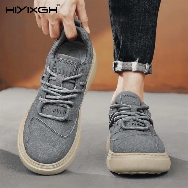 Scarpe da uomo Scarpe da ginnastica da skateboard Casual in pelle Escursionismo all'aperto Tennis Sport Piattaforma da corsa Mocassini di moda di lusso firmati