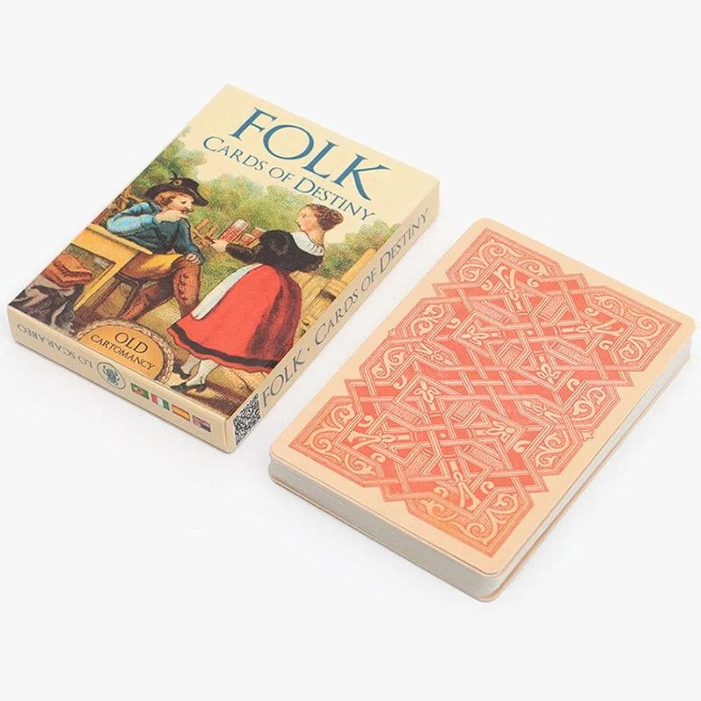 Carte popolari del destino Carte Mazzo di tarocchi Gioco di carte Carte Oracle che divertono fortuna