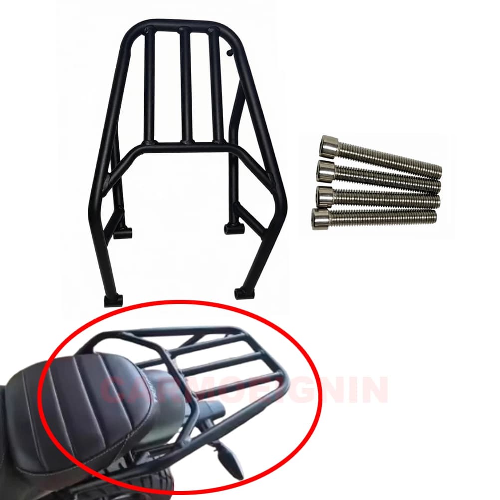 Motorcycle Rear Luggage Rack Bracket Carrier For Triumph Speed 400 Scrambler 400 X 2024-2025