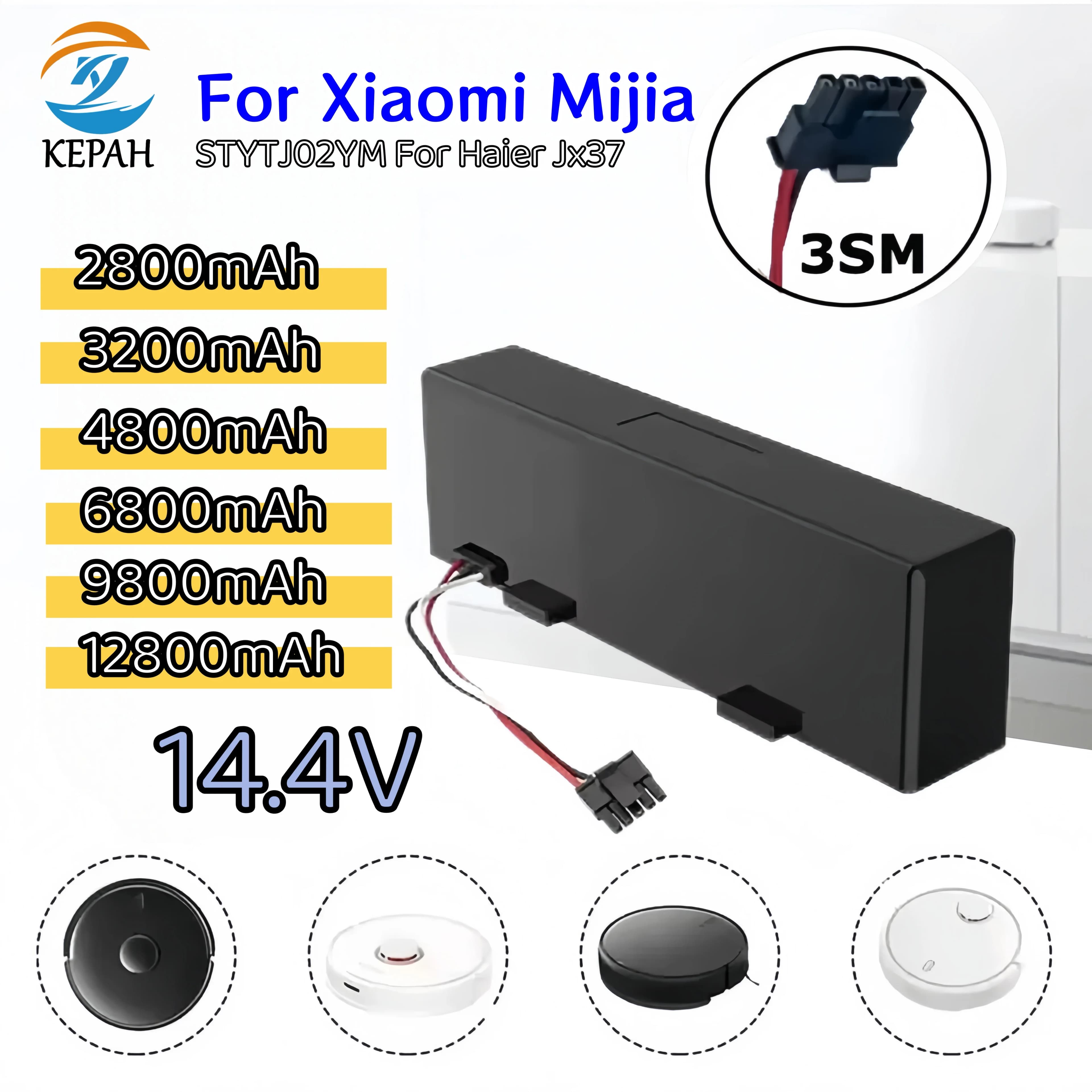 14,8 V 18650 4S1P è adatto per Mijia STYTJ02YM, con durata della batteria equivalente alla fabbrica originale con protezione BMS