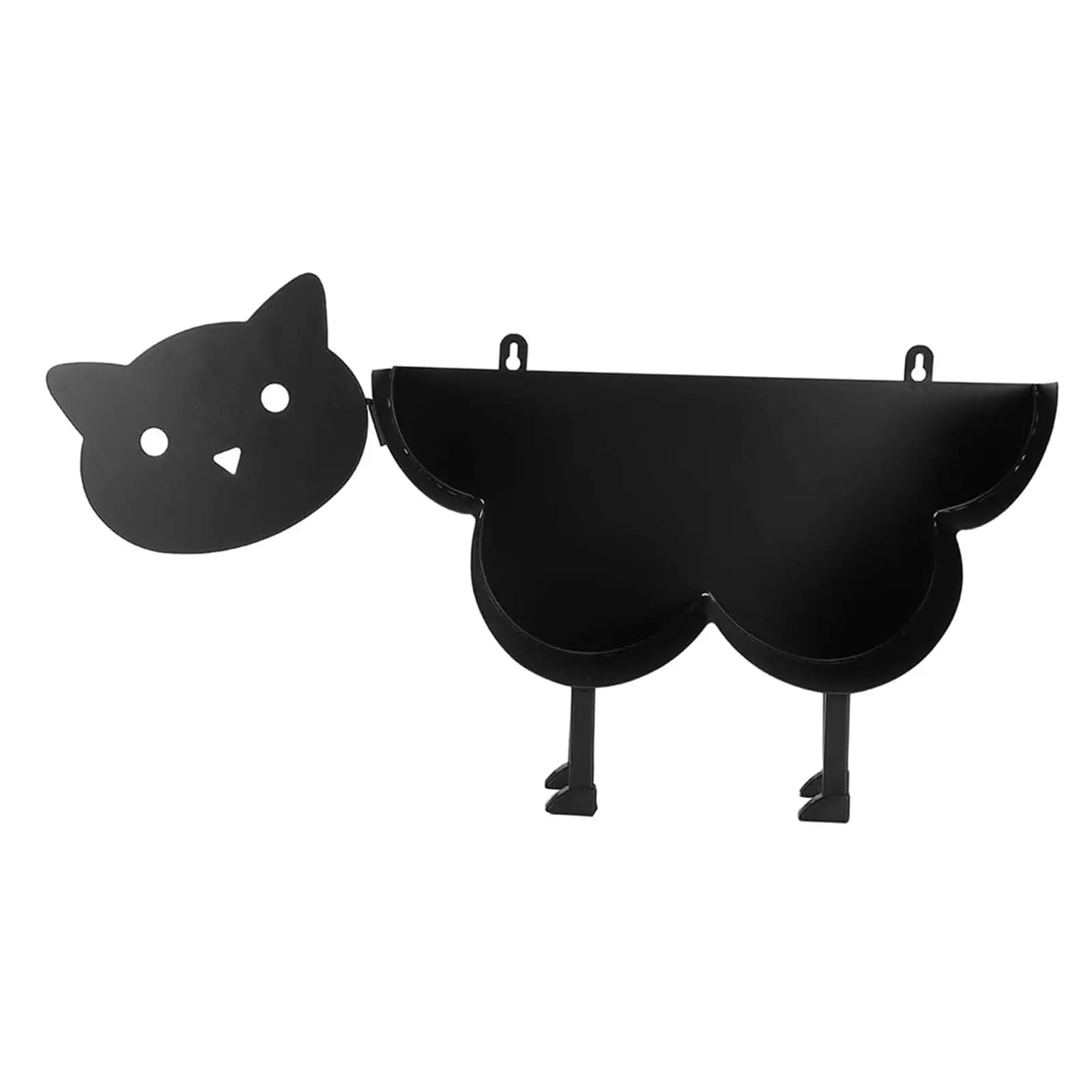 Portarotolo da parete a forma di cane/gatto, portaoggetti moderno per carta igienica, accessori per la casa, per hotel, casa, soggiorno, decorazione.