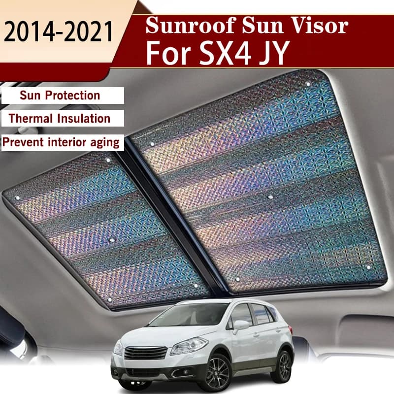 Per Suzuki SX4 S-Cross S Cross 2014-2021 2015 2016 2018 Auto Tetto Apribile Parasole Parabrezza Anti-ultravioletti Accessori Interni