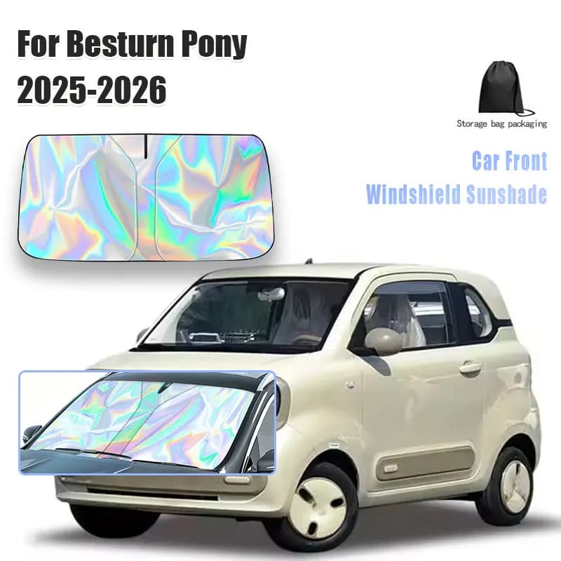 For Besturn Pony 2025-2026 Car Windshield Sunshade Cover Front Window Sun Shade Visor Auto Interior UV Protection