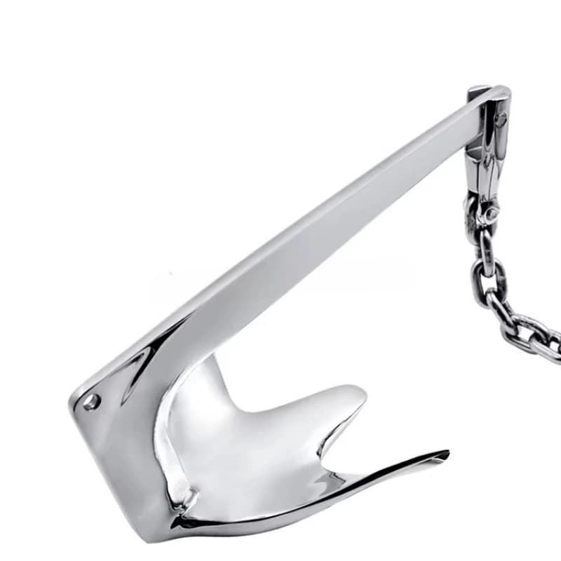 Ancoraggio marino con ancoraggio Bruce in acciaio inossidabile da 1-80 kg per forniture marine di ancoraggio per barche/yacht