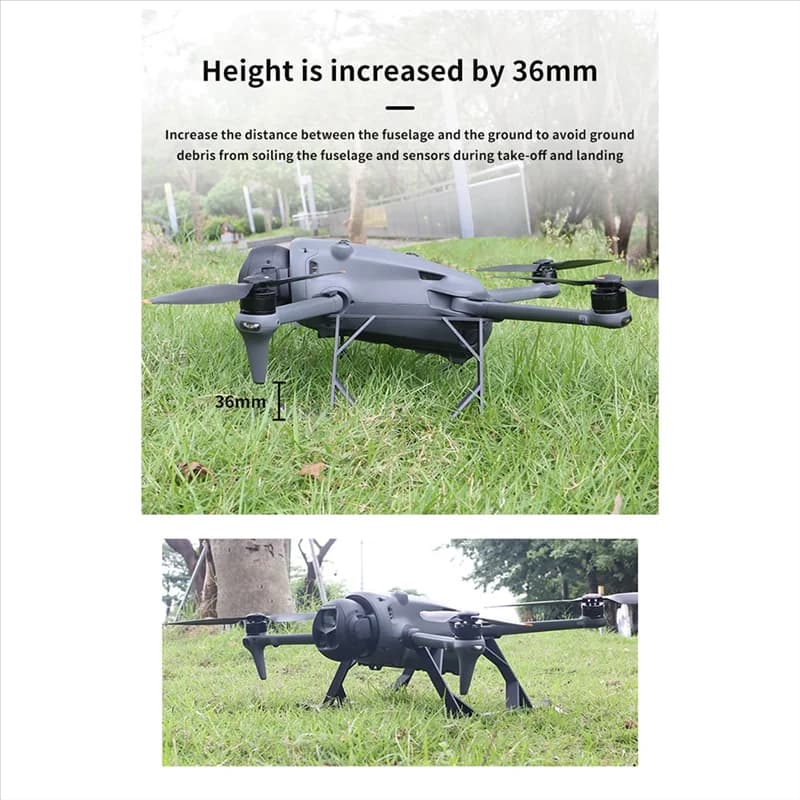 B86B-treppiede prolunga gamba carrello di atterraggio per DJI Mavic 4 Pro supporto piede drone protezione corpo a sgancio rapido