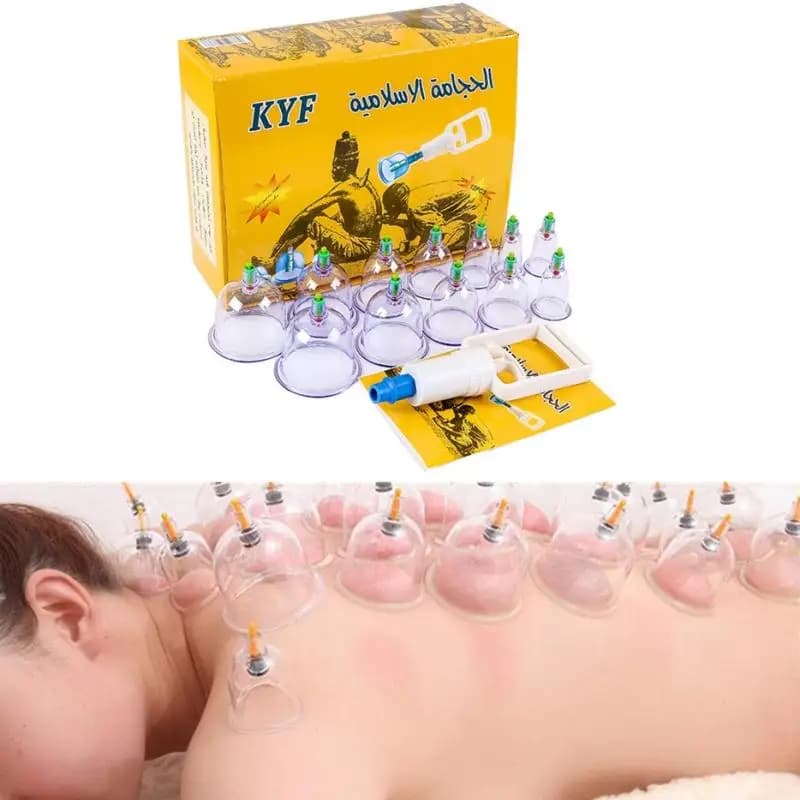 Set of 12 Covers for Arab Massage with Vacuum Gun, Back Massage Covers, Detox, Anti-Cellulite, Body Care Bars