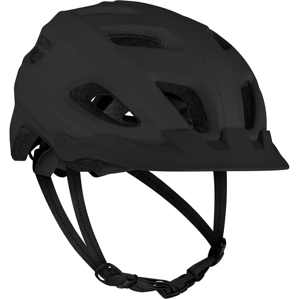 Adult LED-Equipped Bike Helmet with Adjustable Dial and Removable Visor - Suitable for Cycling Enthusiasts