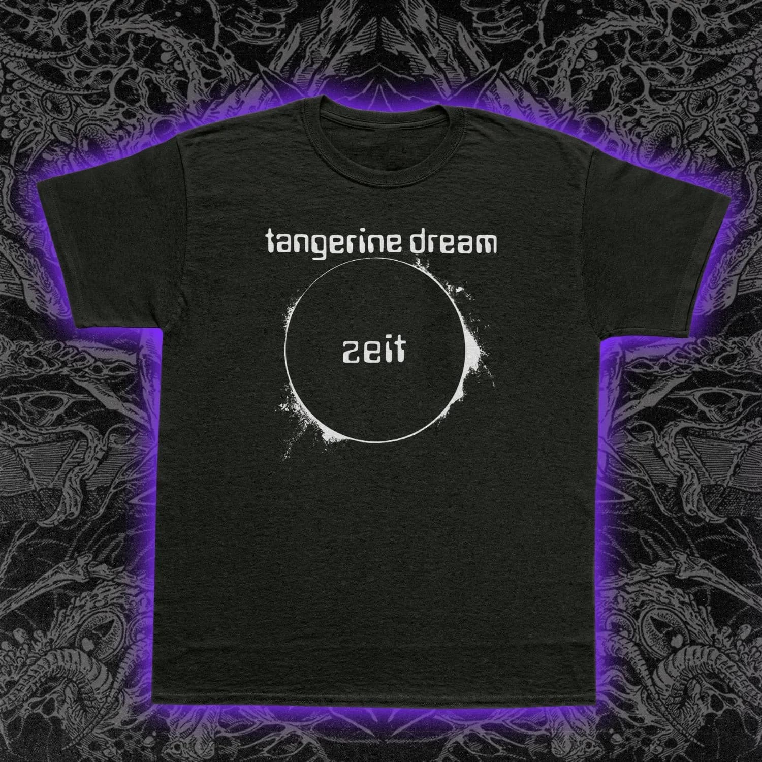 T-shirt ispirata alla musica elettronica ambient di Tangerine Dream S-5XL