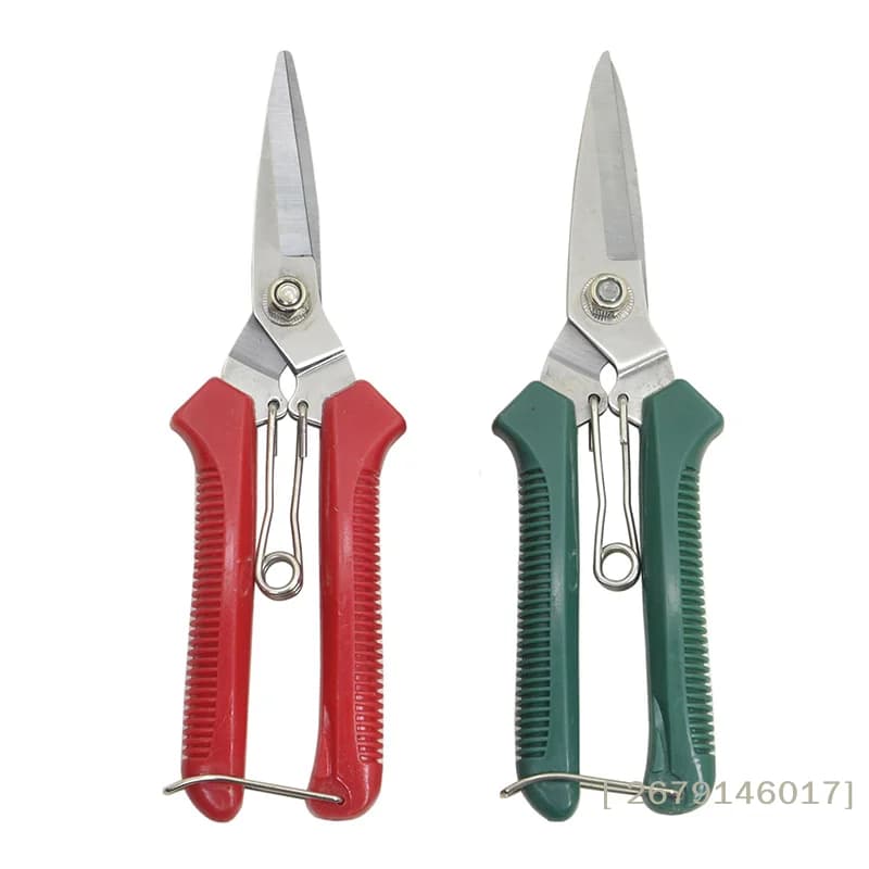 daYY26 da Garden scissors with stainless steel non-slip handle for domestic use for bonsai 190 mm straight head pruning scissors