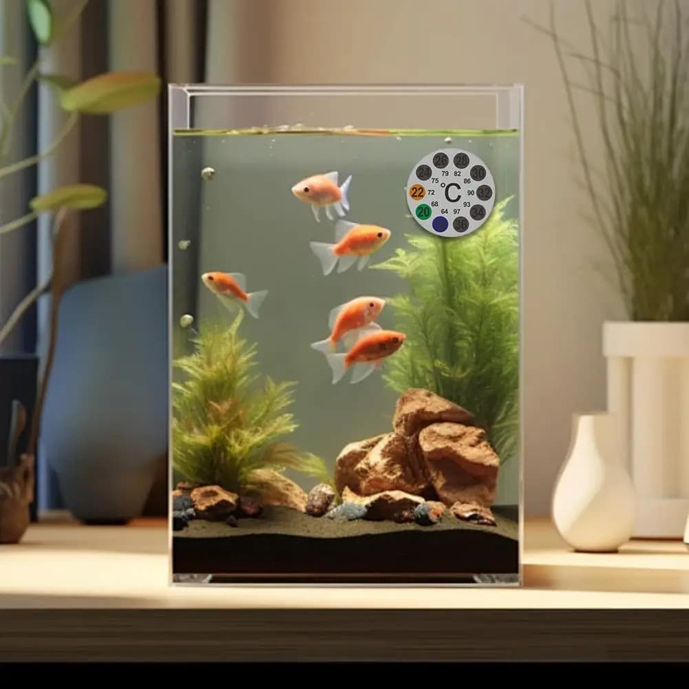 Wall decal for aquarium thermometer Temperature meter for aquarium Temperature Strip Temperature sensor for temperature Instruments L5N9