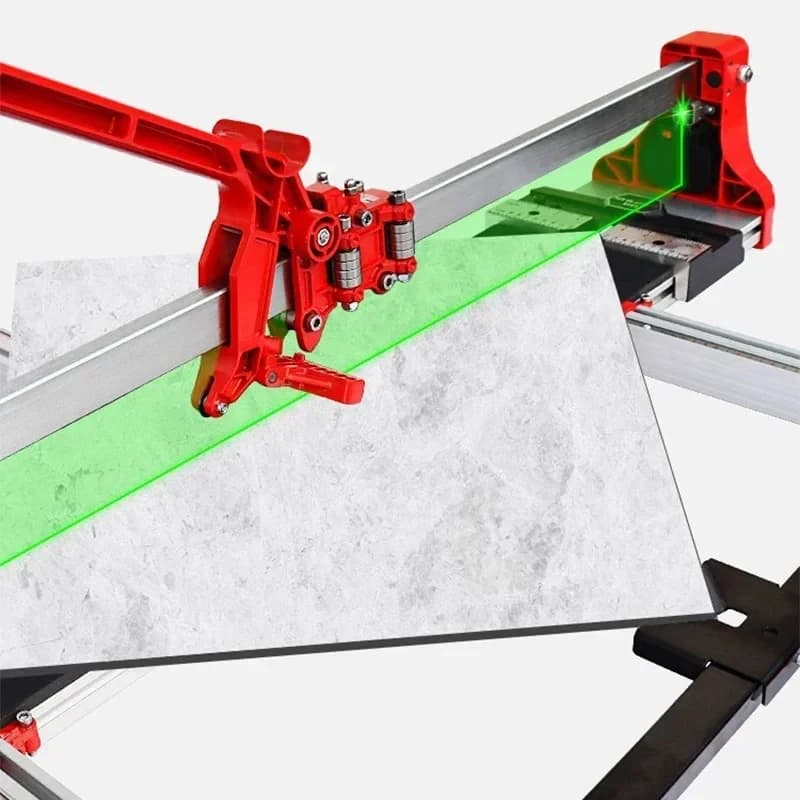 Ottima Macchina Manuale da 00 mm per il Taglio di Piastrelle e Lastre in Pietra ad Alta Precisione con Base Magnetica a Sgancio Rapido