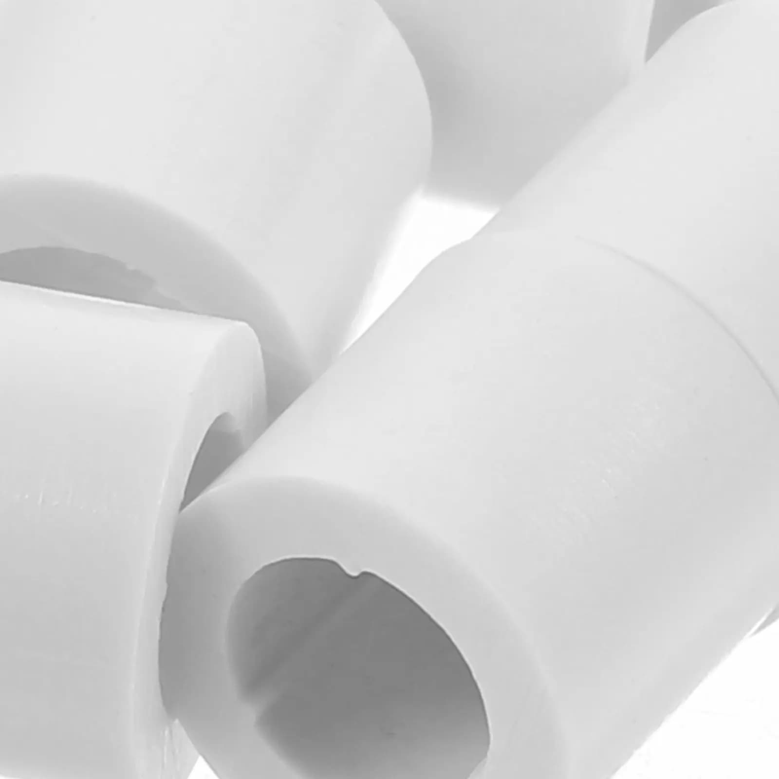 6 Pezzi Puntali in Plastica per Stecca da Snooker, Accessori Professionali di Ricambio per Stecche da Biliardo