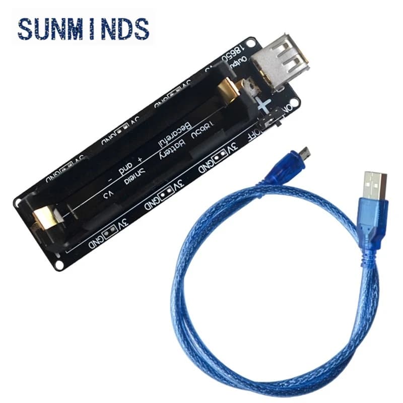 1 pcs ESP32 ESP32S For Raspberry Pi 18650 Battery Charging Shield Edge V3 USB Micro USB Type-A USB 0.5A For Arduino Charging