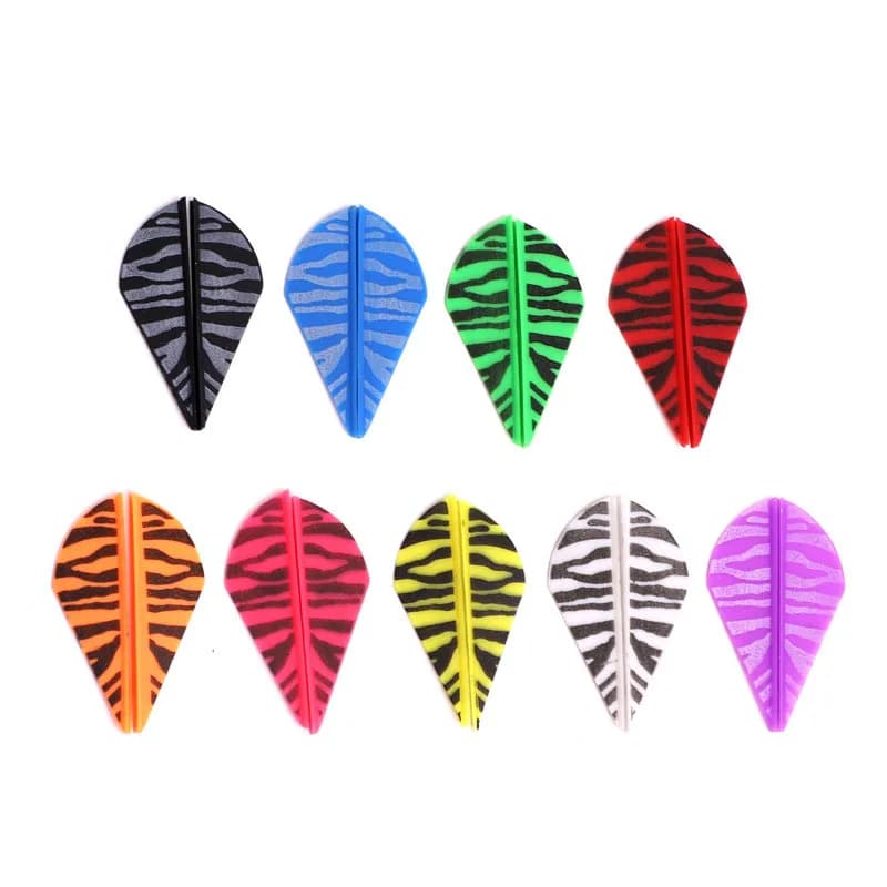 50pcs Archery Rubber Arrow Fletches Vanes 2Inch TPU Rubber Feather Target Shooting Hunting DIY Arrows Accessories
