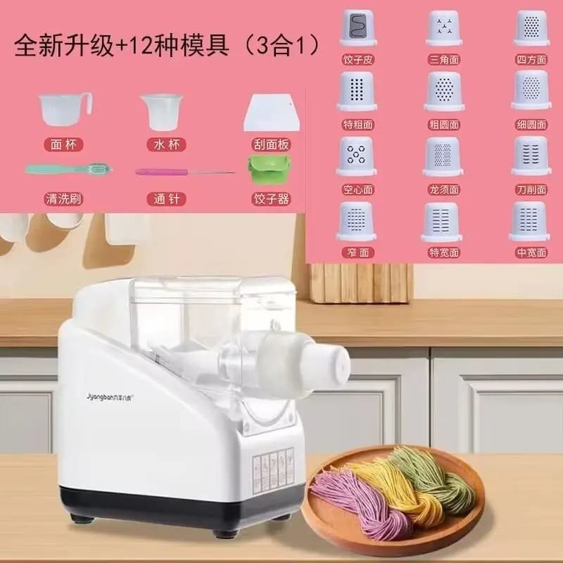 Macchina Automatica per Pasta Domestica, Piccola Macchina Elettrica Multifunzione per Fare la Pasta