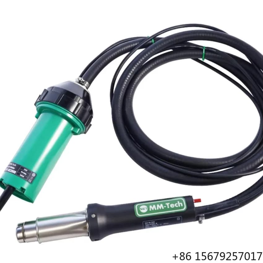 Automatic CX2000 BL Heating Quick Vinyl Welder Car Bumper Repair 1600W Hot Air Plastic Gas Welding Gun for PVC Floor