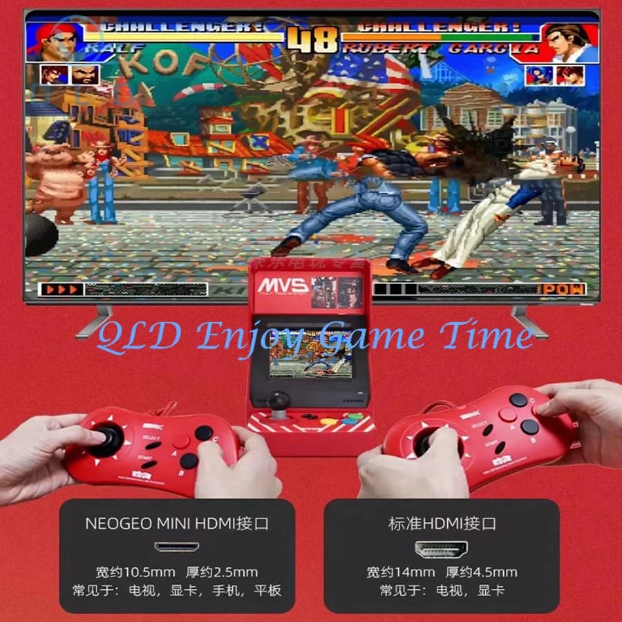 Controller per gamepad NEOGEO MINI originale, mini videogioco MVS Retro ARCADE Palmare, per il 40° anniversario