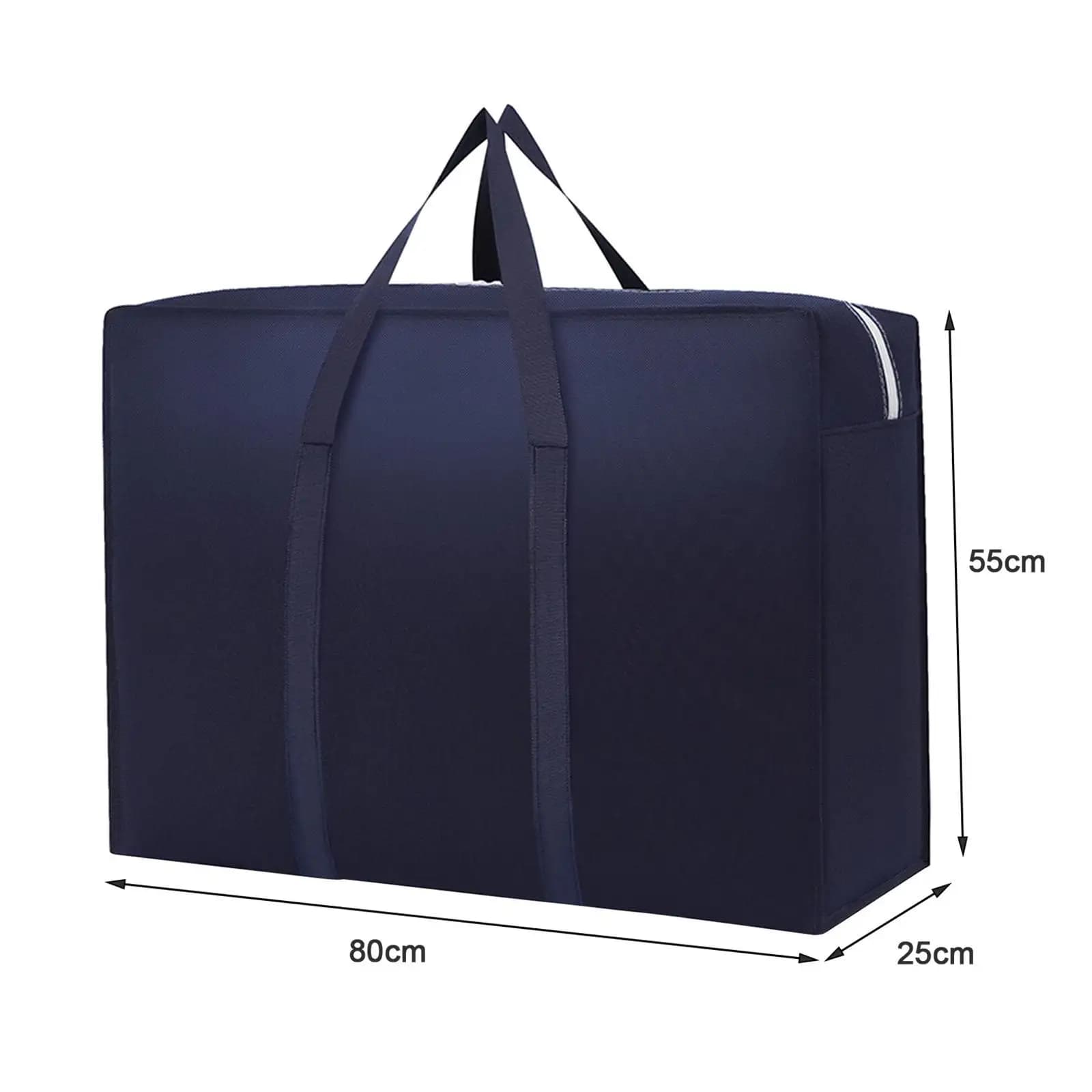 Large Storage Bag Heavy Duty Strong Handles Moving House Bag Travel Laundry Bag for Cushion Kids Toy Blanket Household Mats
