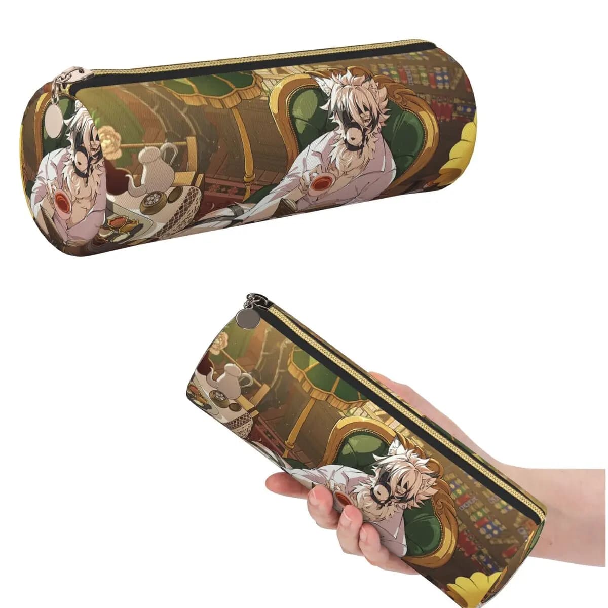 Zenless Zone Zero Game Von Lycaon Pencil Case for Boys Girls School Pen Box Pencil Bag Stationery Supplies Pen Holder Bag