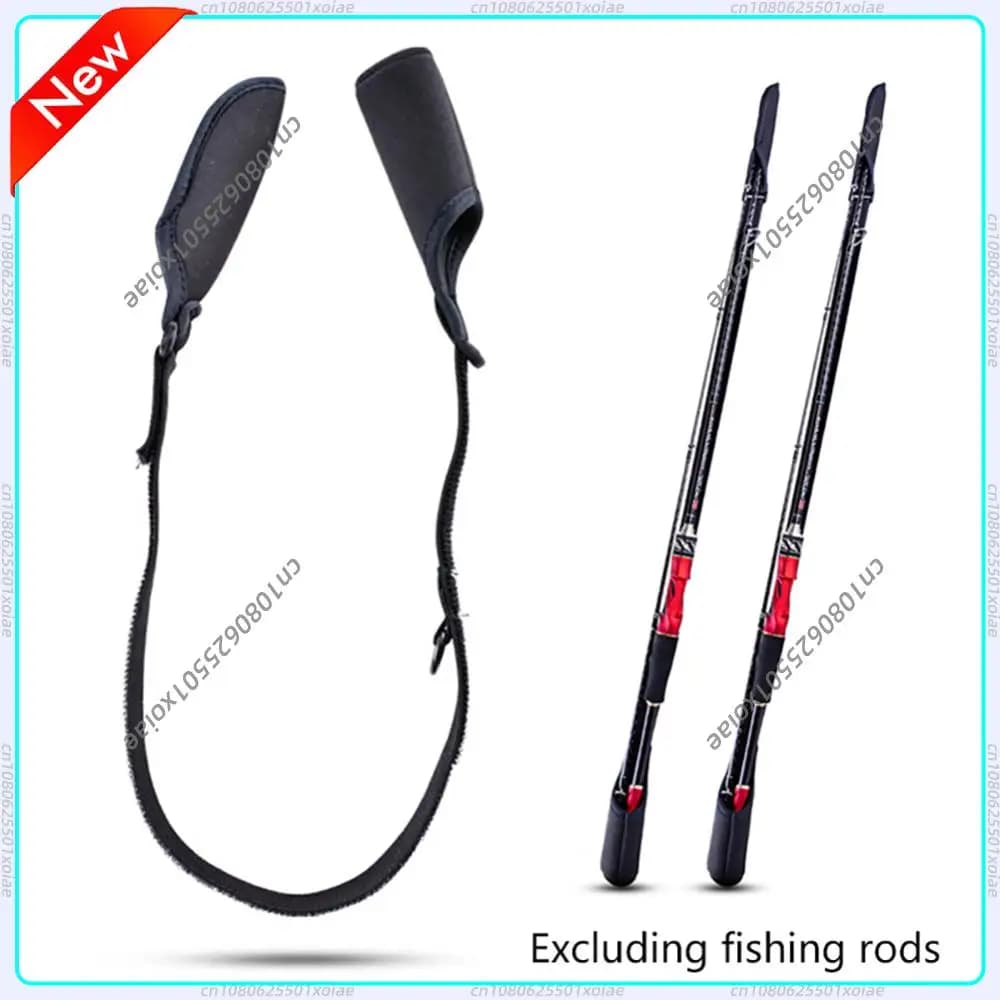Anti-shock Elastic Fishing Candle Strap, Breathable Belt Resistant to Sketches and Usura, Adjustable, Open Fishing Accessories