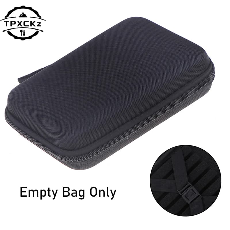 Borsa porta freccette nera per set di freccette da 12 pezzi in acciaio e punta morbida, organizer per riporre 12 freccette e punte (solo custodie)