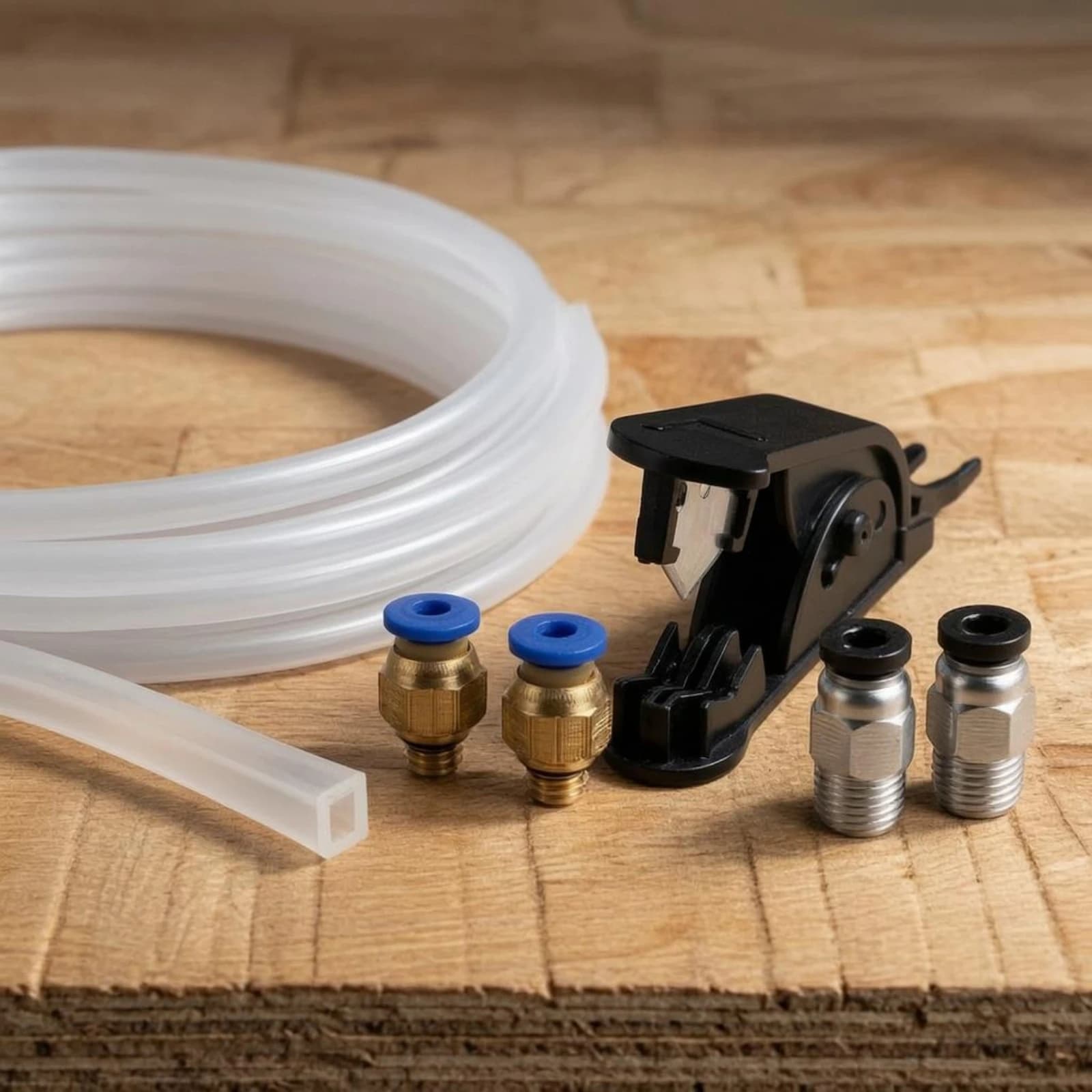 3D Printer PTFE Tube Polished 3D Printer Bowden Tubing PTFE Tube Anti-Aging Machine Part Low Loss Rate