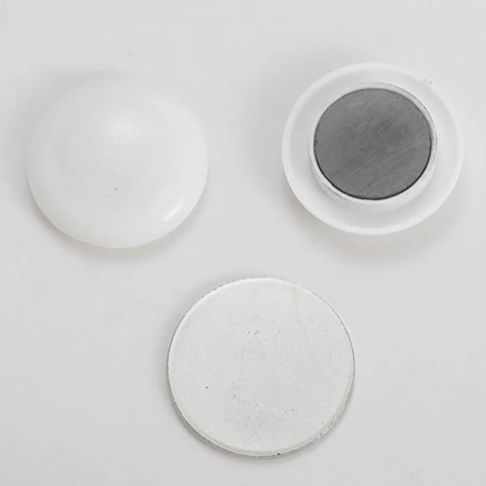 10pcs New Magnetic Curtain Weights Windproof Rustproof Coating Table Cloth Weights Metal Round Shower Curtain Magnets Home Use