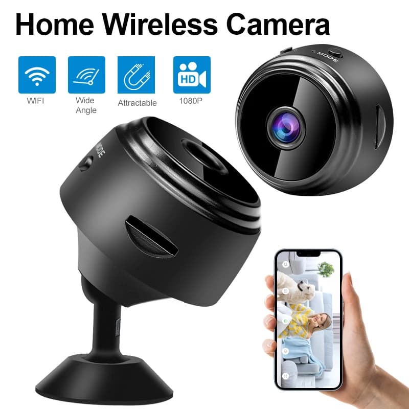 Baby Monitor WiFi Mini camera Kick Quilt Memo 1080P HD Security Camera surveillance for night vision IP camera