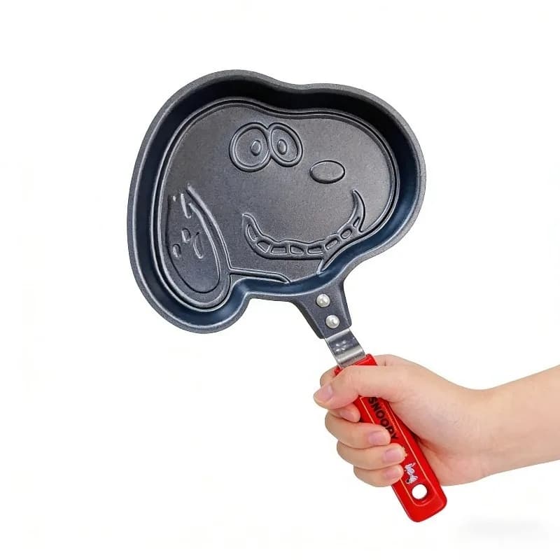 Fry with Snoopy, for Induction Plate and Open Flame, for Boys and Girls, Accessories ♪