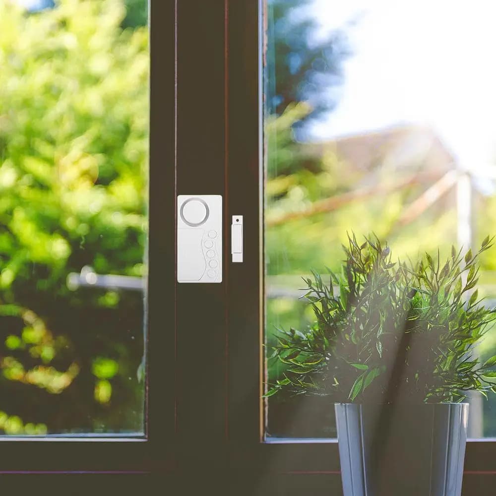 Sistema di sicurezza domestica Ritardo temporale Allarme wireless Sensore porta Annunciatore porta Sensore di apertura porta Allarme di sicurezza finestra