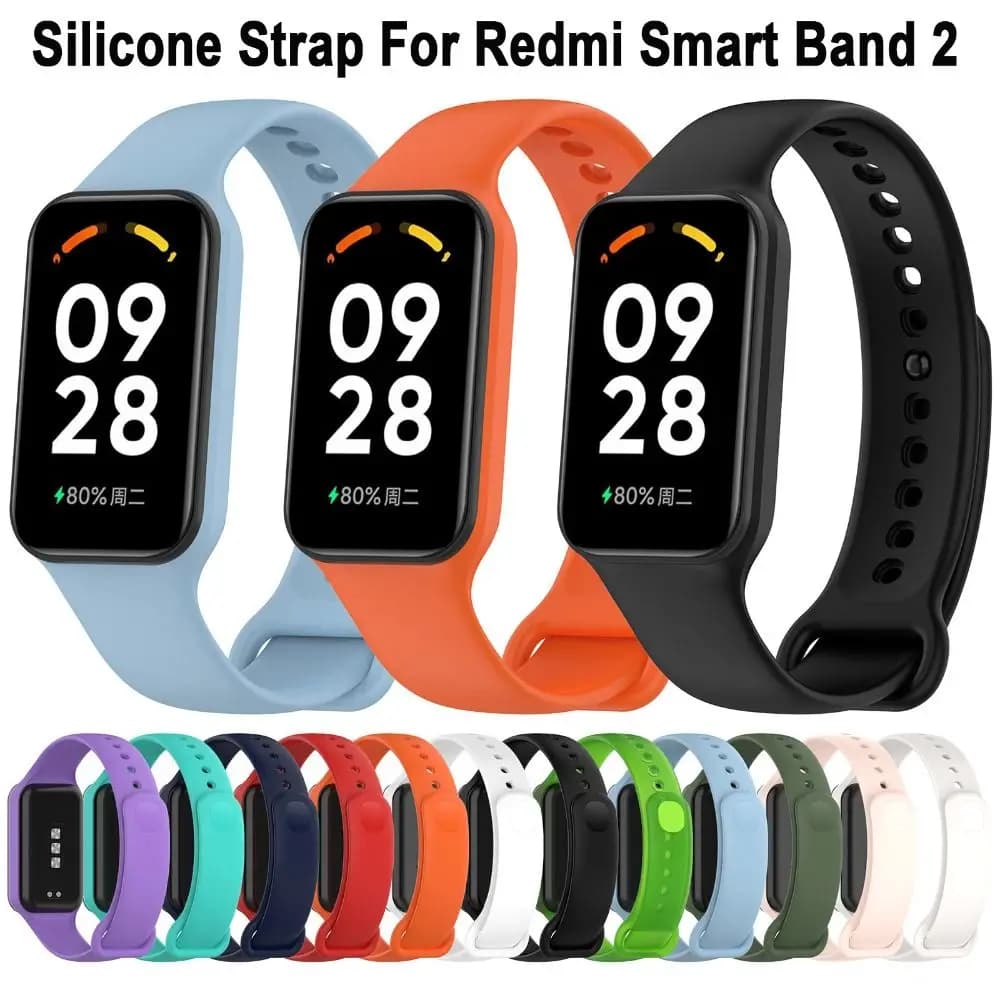 Sostituzione morbida del cinturino del braccialetto del cinturino sportivo Wacthband per Redmi Smart Band 2