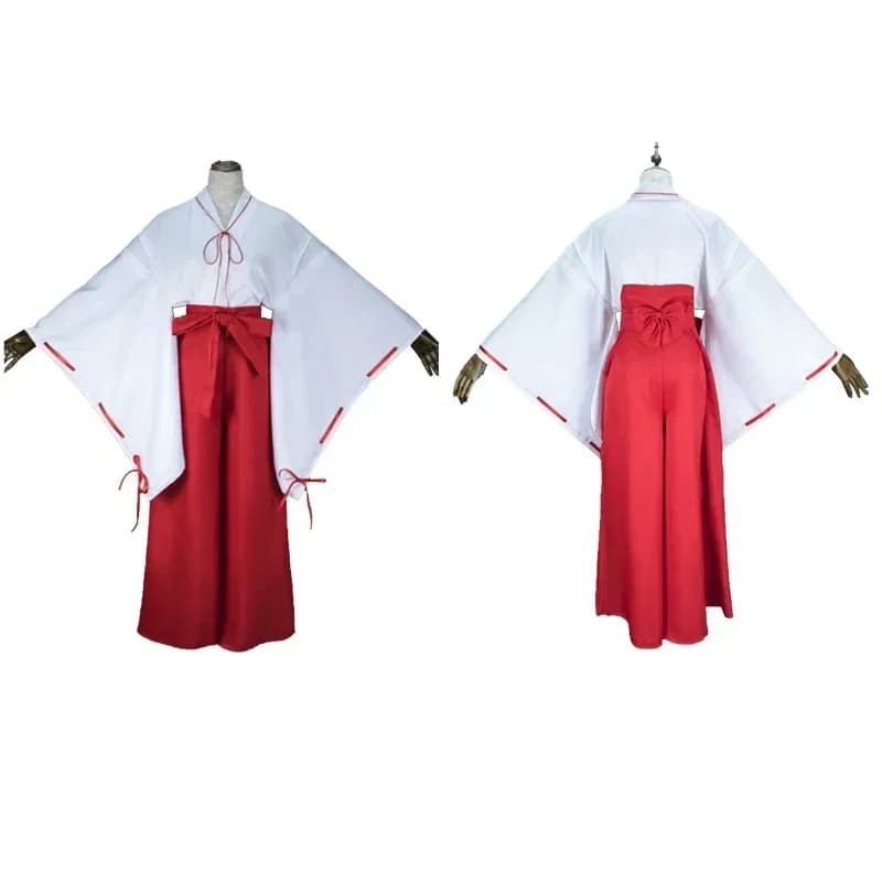 2026 Anime Character Kikyo Cosplay Costume Halloween Carnival Party Ladies Inuyashaes Hag Funny Costumes