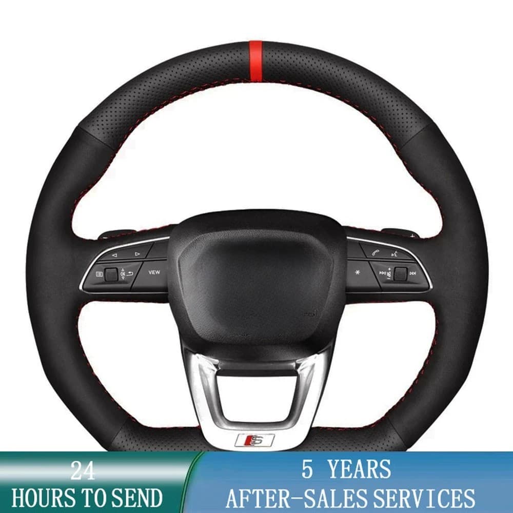 Car Seat Cover Accessories for Car Braided Leather Braid for Audi Q3 2018-2019 Q5 (FY) 2017-2019 Q7 (4M) 2015-2019 Q8