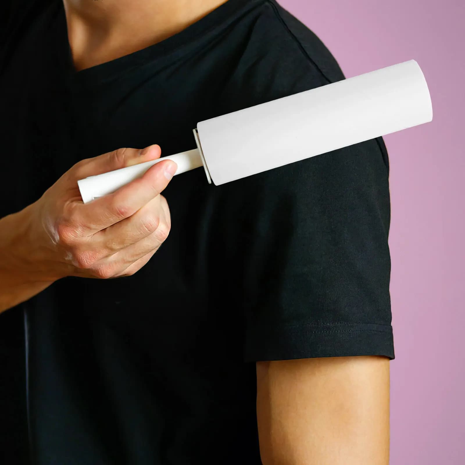 10 Rolls Lint Roller Refills 38Mm Core Per Roll Extra Adhesive Reusable Pet Hair Remover for Clothes Upholstery Car