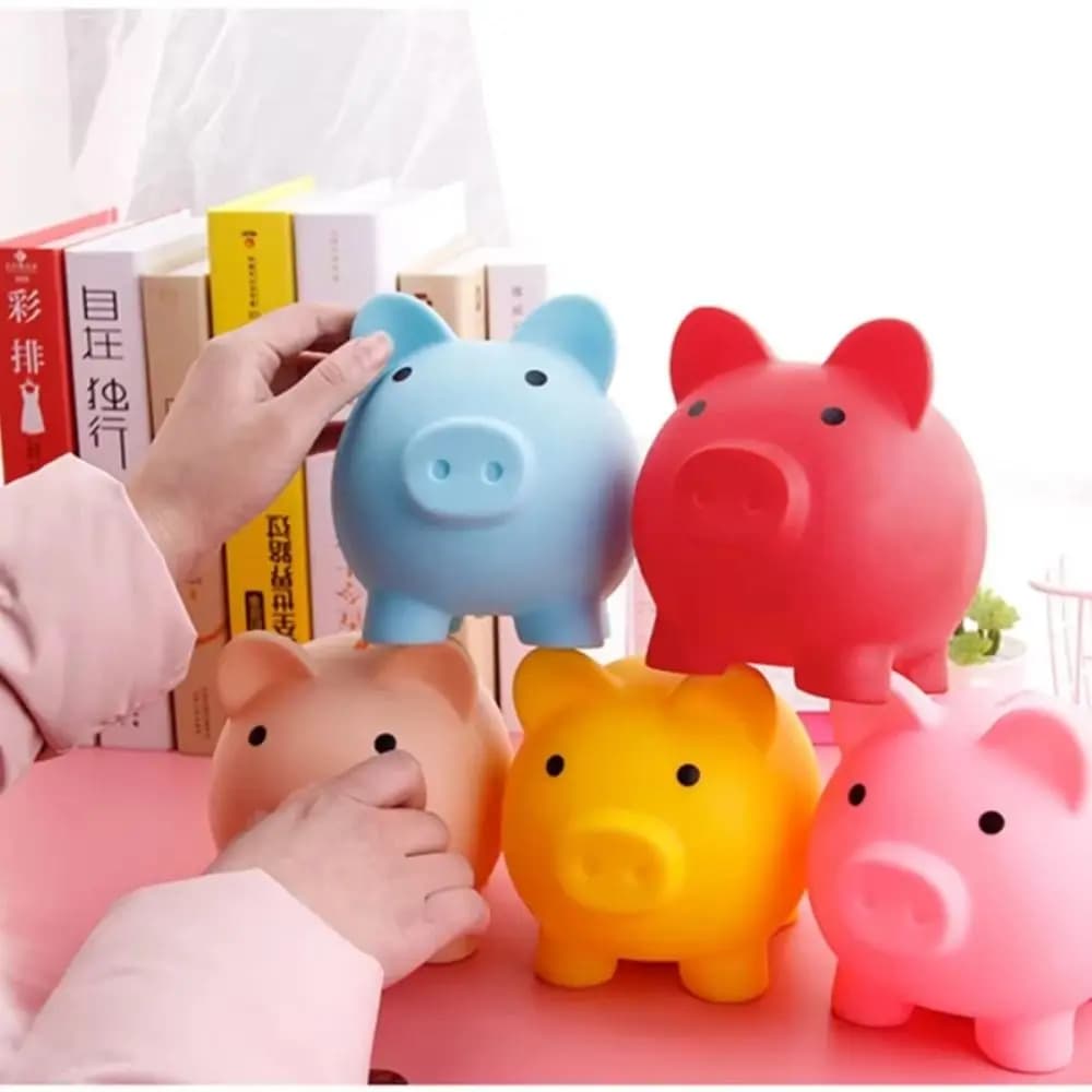 Savedanaio for Pork Cartoon Animated Card Savedanaio for Coins Toy for Kids For Birthday Gift Savedanaio for Kids