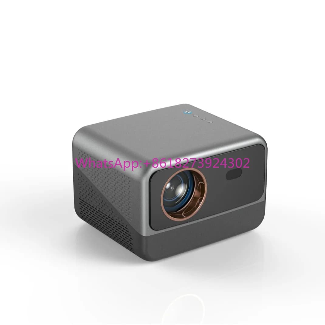Mini proiettore Android HD 4K portatile facile da divertare sullo schermo per intrattenere all'aperto Videoproiettore portatile per smartphone