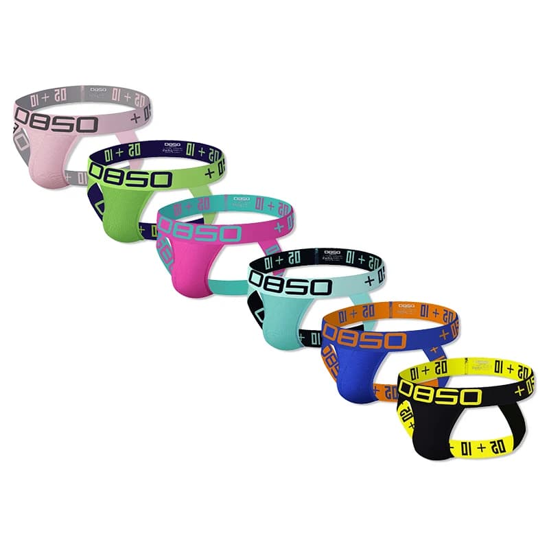 Cotone da uomo perizoma intimo da uomo sexy gay sospensorio Cueca Tanga mutandine maschili traspiranti mutande comode borsa per pene morbida
