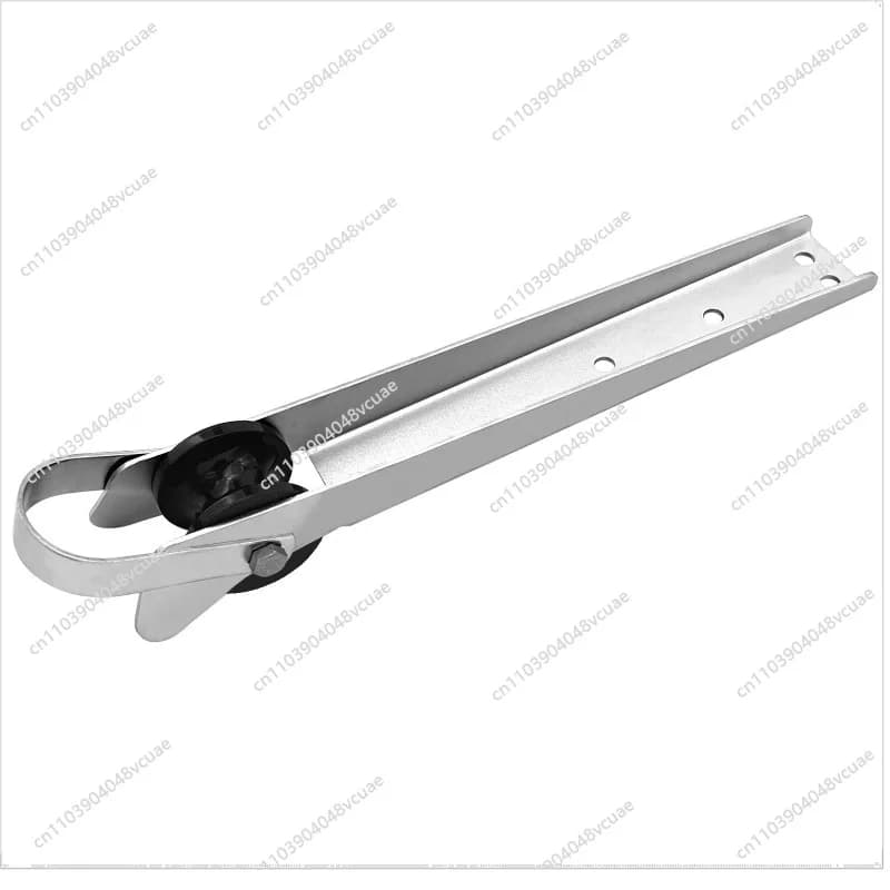 Acciaio inossidabile 316 390mm Staffa di ancoraggio ruota Ancoraggio Traino Accessori per ancoraggio per barca Roller Yacht Marine